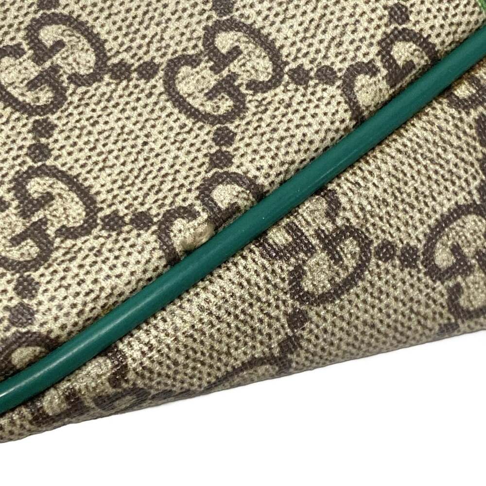 Gucci Childrens/GG Supreme Backpack 433578 Beige Green Multi - Picture 13 of 15